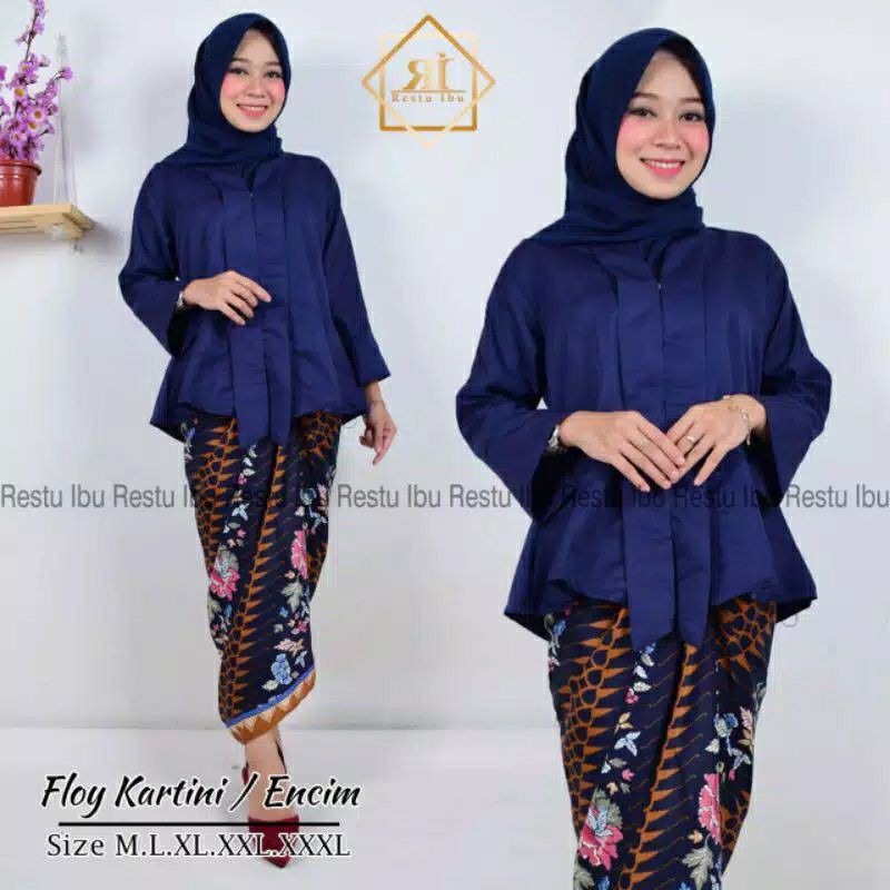 Setelan kebaya FLOY BALOTELI / kebaya floy kartini / kebaya encim / kebaya pesta