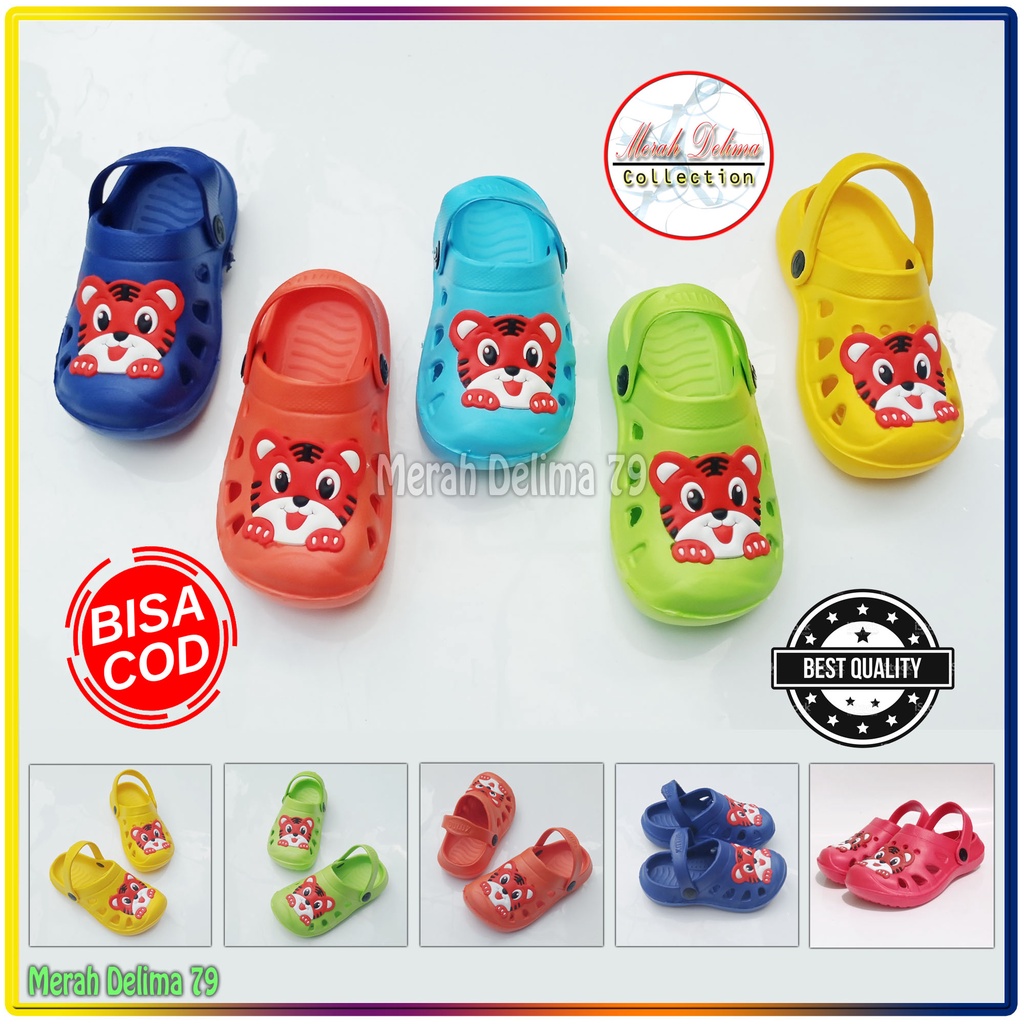 HARGA GROSIR - SANDAL ANAK BAIM MODEL HEWAN MACAN