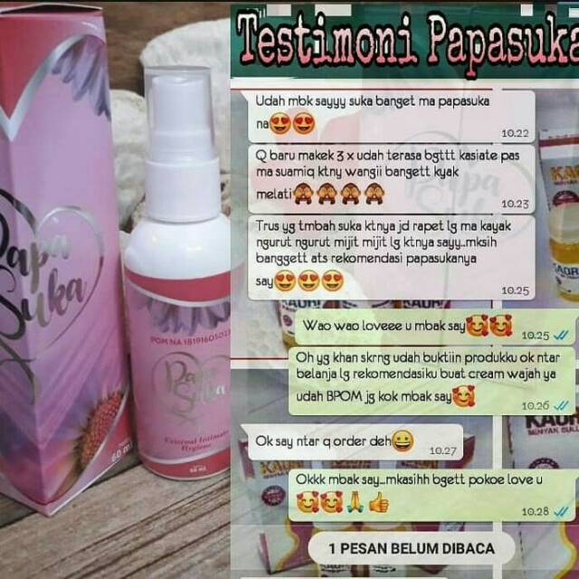 

PAPASUKA SPRAY BIKIN RAPET DAN SEGER