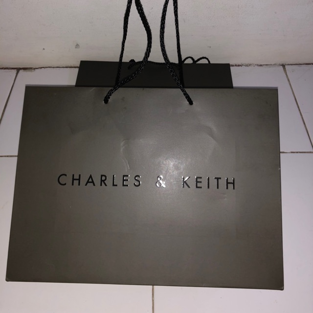 charles keith paper bag