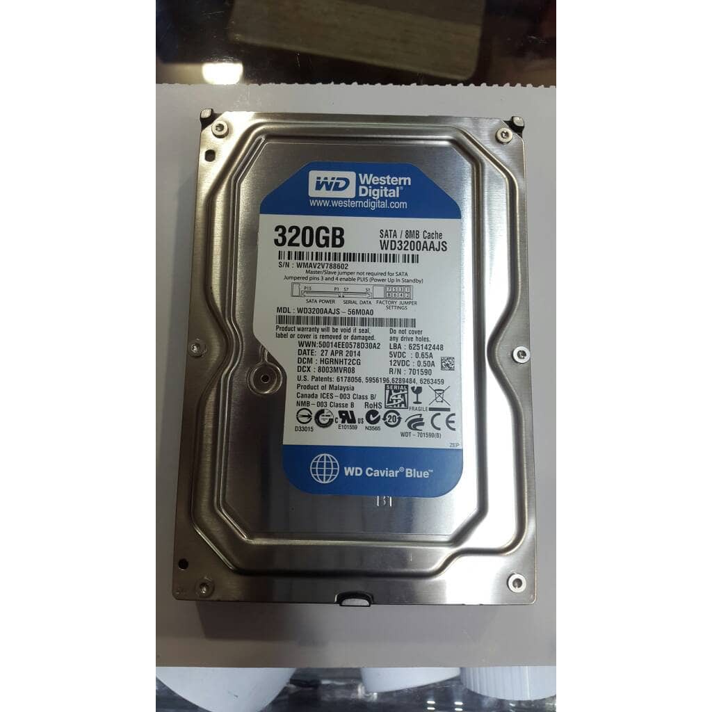 Hdd 320 gb sata WD Blue