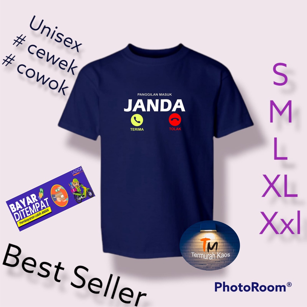 Cod Promo Diskon gratis ongkir/Kaos NEW Panggilan Janda /Kaos Terlaris Kualitas Terjamin Kaos Pria Distro Hits2022/Kaos Murah Kaos Cotton 30s Kaos katun/Kaos Bergambar Kaos Distro Kaos Pria Dan Wanita Kaos Kata2 Lucu Kaos Viral/Kaos Promo/Best Seller