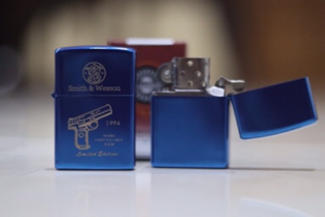 Korek Zippo Blue RJ690 Korek zippo motif Blue Ice BISA COD