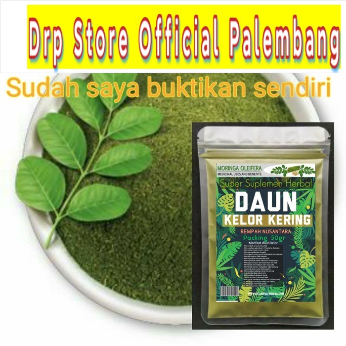 

Daun kelor bubuk murni kualitas super 100gram