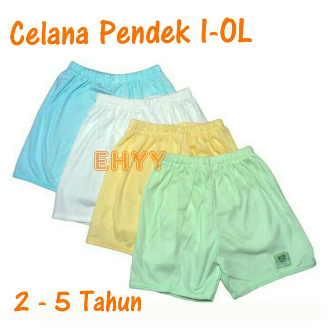 1pc Celana Pendek I-OL IOL usia 2 - 5 Tahun