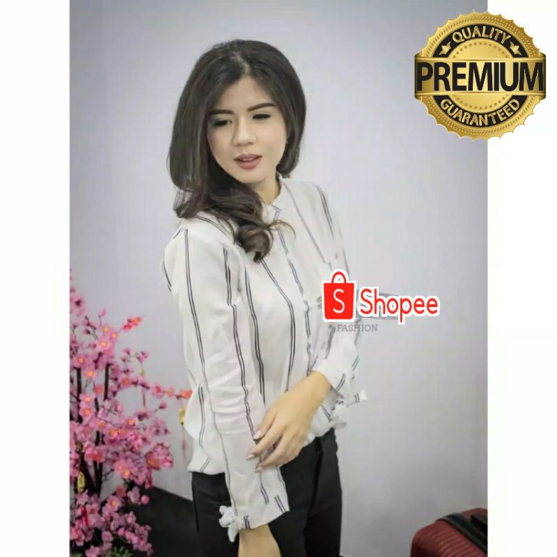 TFW Kemeja AMANDA kemeja wanita atasan wanita Baju kemeja casual wanita remaja ataupun cewek