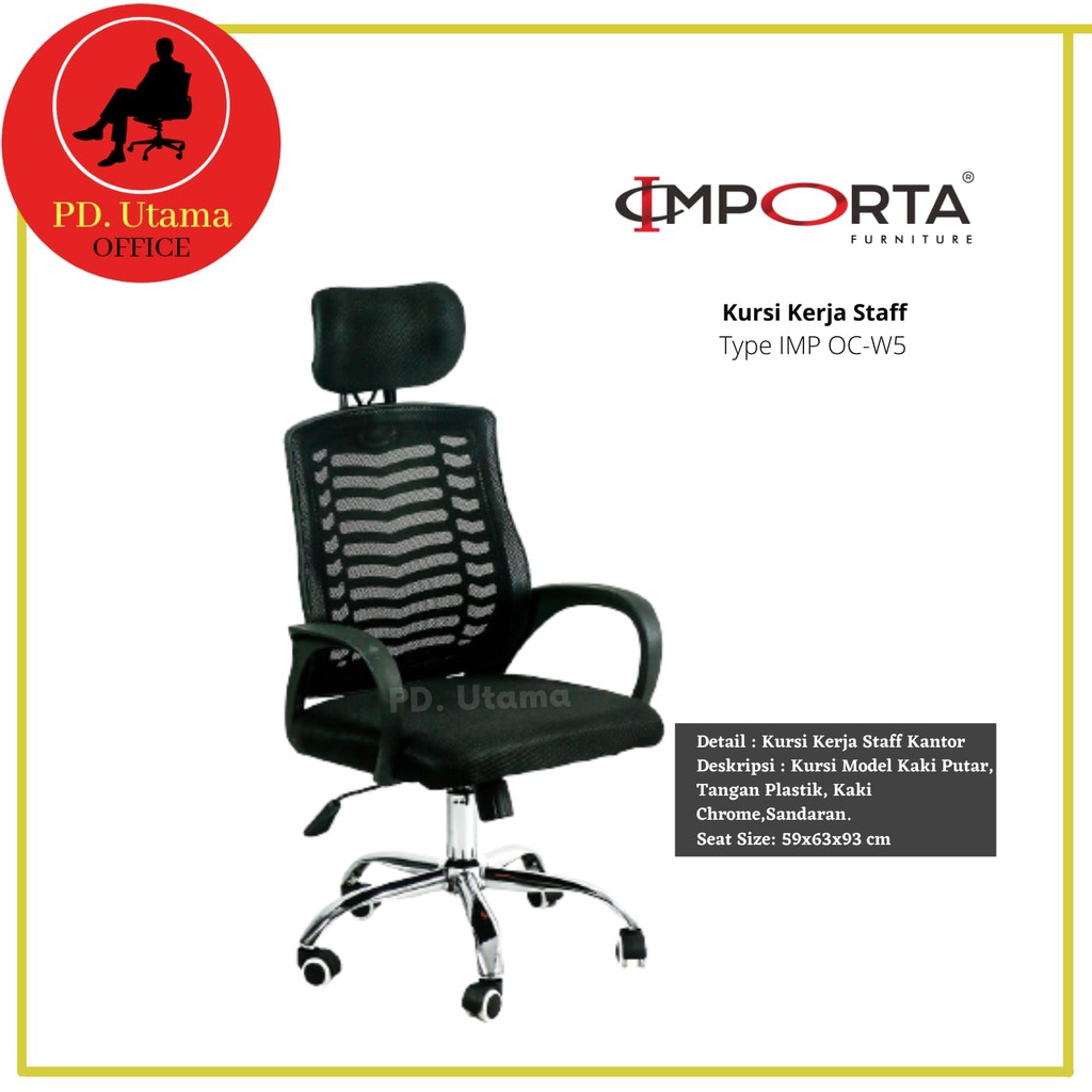 Kursi Kerja Staff Importa IMP-OC W5 Kursi Kantor
