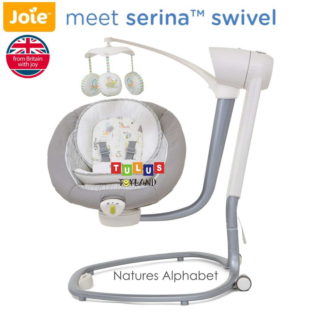 Ayunan Bayi Joie Serina Swivel Swing Otomatis Elektrik Listrik Baterai Baby Swing Premium Murah