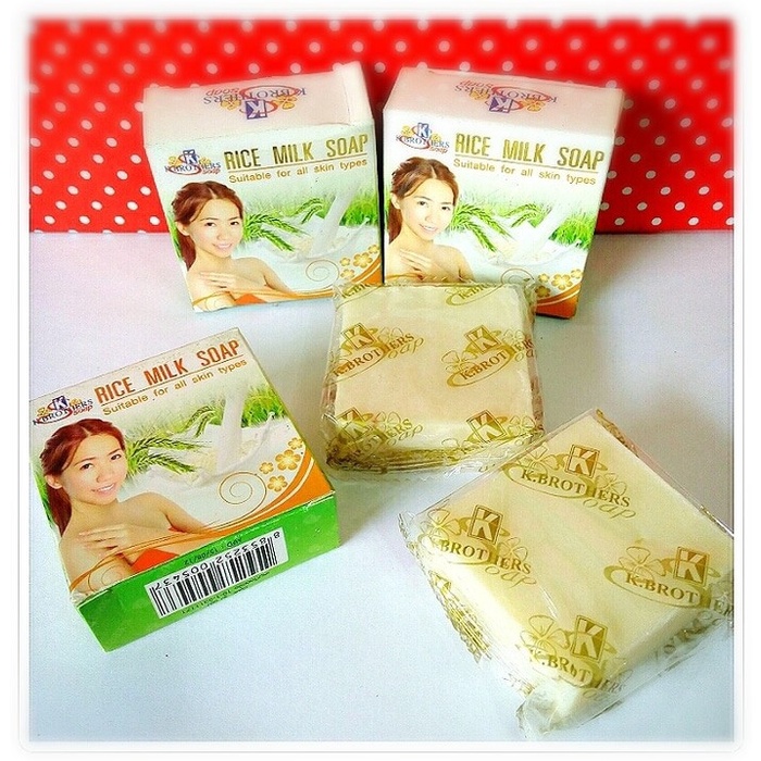 SABUN BERAS THAILAND/SABUN BERAS ORI/SABUN BERAS K-BROTHER