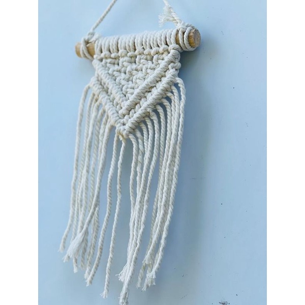 READY STOK) macrame Hiasan dinding mini monte / macrame wall hanging/ dekorasi rumah