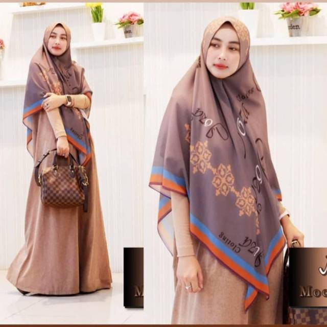 open PO khimar printing by joza clothing