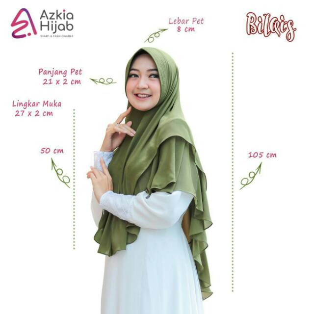 Hijab BILQIS by azkia hijab