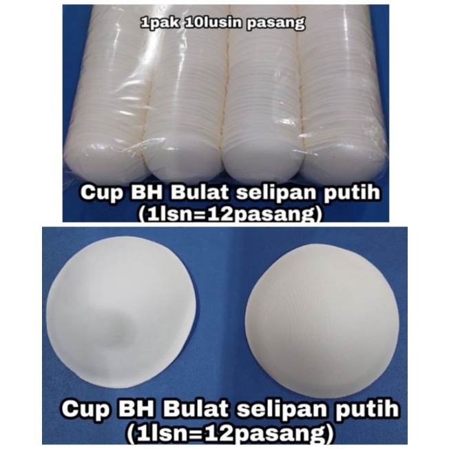 Cup BH bulat selipan (1lsn@12psng) =rp.59.750/12pasang