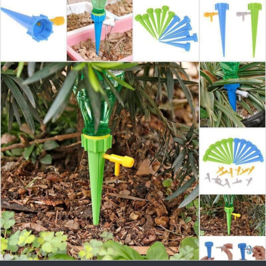 Alat Tetes Tanaman Otomatis Vitamin Air Mineral Garden Tool Hidroponik Peralatan Berkebun Taman Home