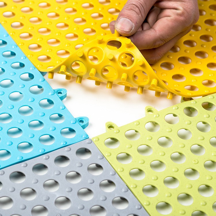 KAS2 - Karpet Kamar Mandi Anti Slip Polkadot Karpet Anti Licin