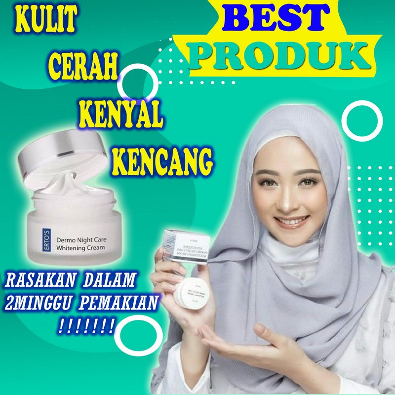 Night Cream Pemutih Wajah Krim Malam Pemutih Wajah Cream Malam Pemutih Wajah Glowing cream Wajah