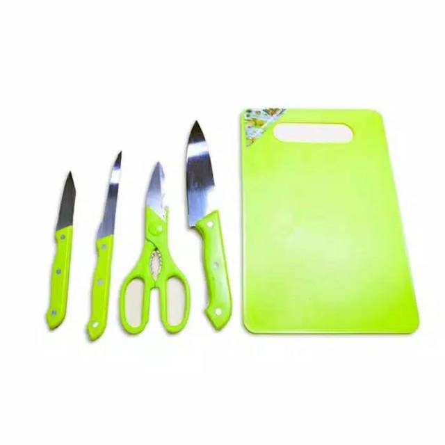 Talenan full set + pisau+gunting+ / knife set