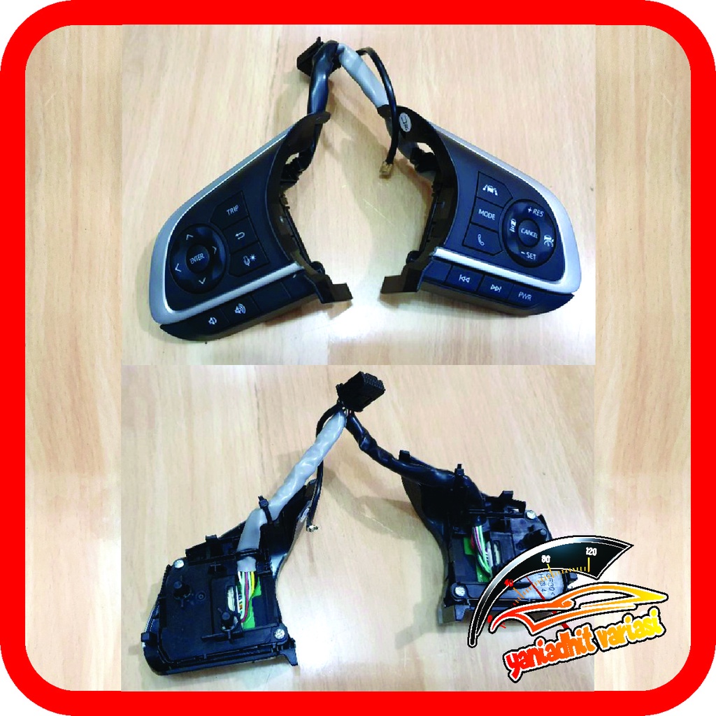 Tombol Remote Steer Stir Audio Steering Switch Toyota Raize & Daihatsu Rocky