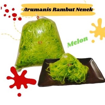 Arum Manis Rambut Nenek Melon 1Kg
