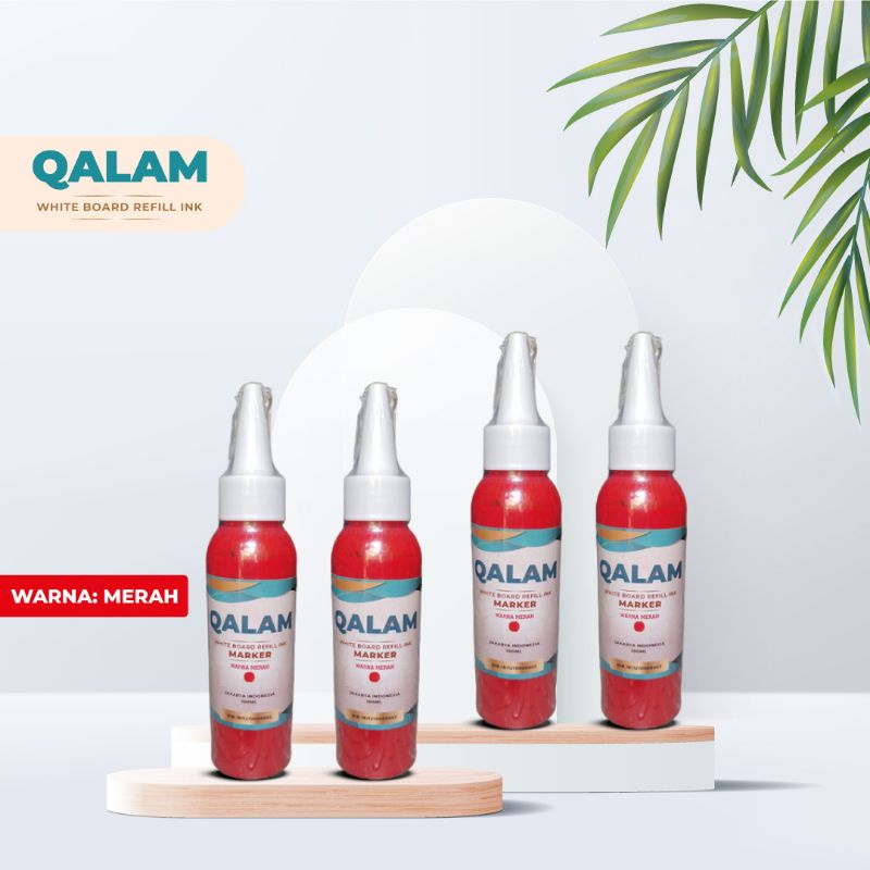 

tinta spidol whiteboard Qalam marker merah refill spidol merah 100 ml