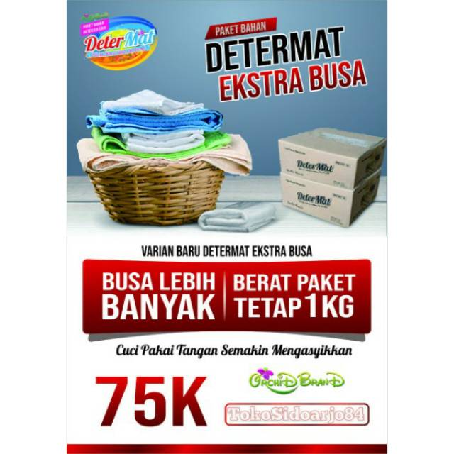 Determat Detergent Cair Bahan Deterjen Hemat Sabun Cuci Determat Detergent Cair Bahan Deterjen Hemat Sabun Cuci