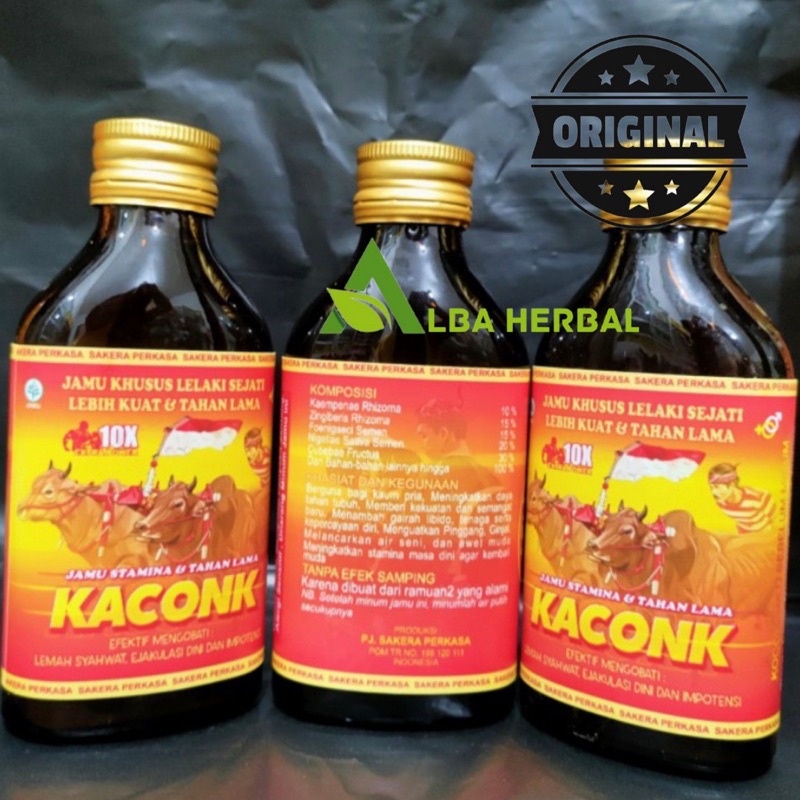 JAMU KUAT PRIA CAP KACONK MADURA