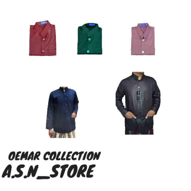 Baju Koko Pria Oemar Ammu Baju Muslim Pria Ammu Oemar Model Habib Habaib