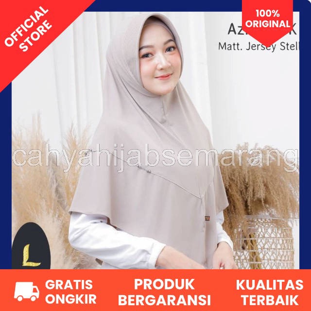 LULU - Hijab Instan AZIZAH CK - Jersey Premium