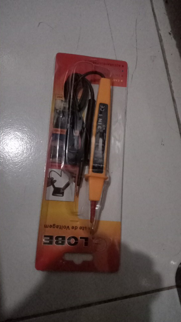Tespen Multi Fungsi 3in1 Ac Dc Aki Testpen Voltage 3 In 1 Test Pen Serbaguna Volmeter Murah  300gr