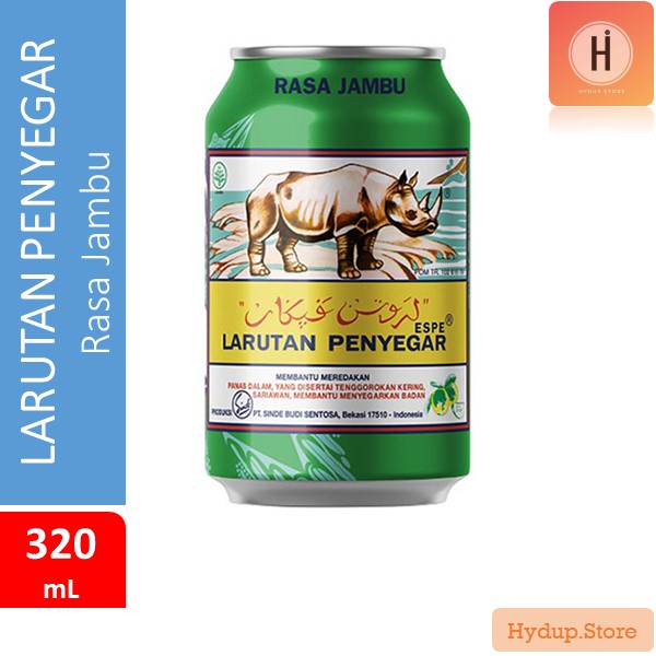 

Larutan Penyegar Cap Badak Rasa Jambu Kaleng 320 mL