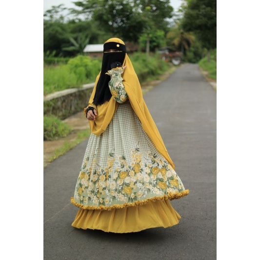 Gamis set Gaas KP Zahidah