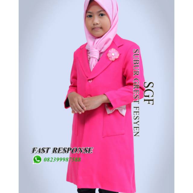 Outer anak/baju cewek/Cardigan/jas wanita