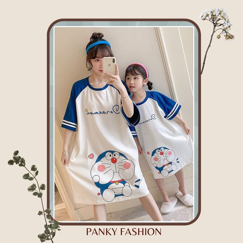 Daster Couple Mama Dan Anak Import Baju Tidur Harian Wanita
