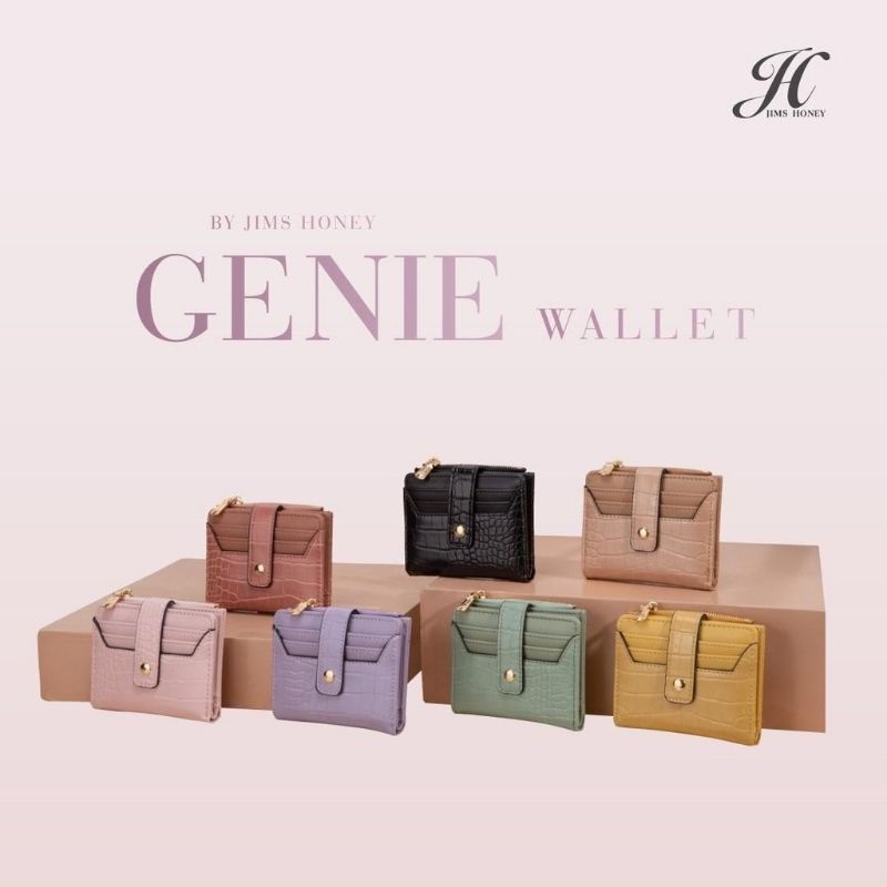 GENIE WALLET Dompet Original Premium Jimshoney Ory Dompet Lipat