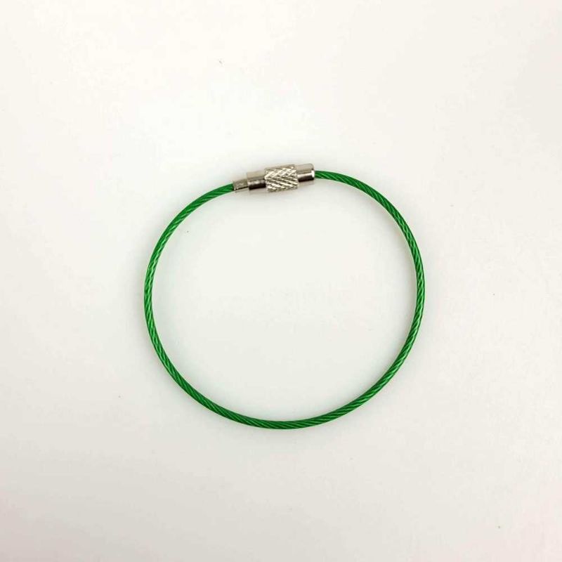 Gembok Stainless Steel bentuk tali kawat Wire Cable GT
