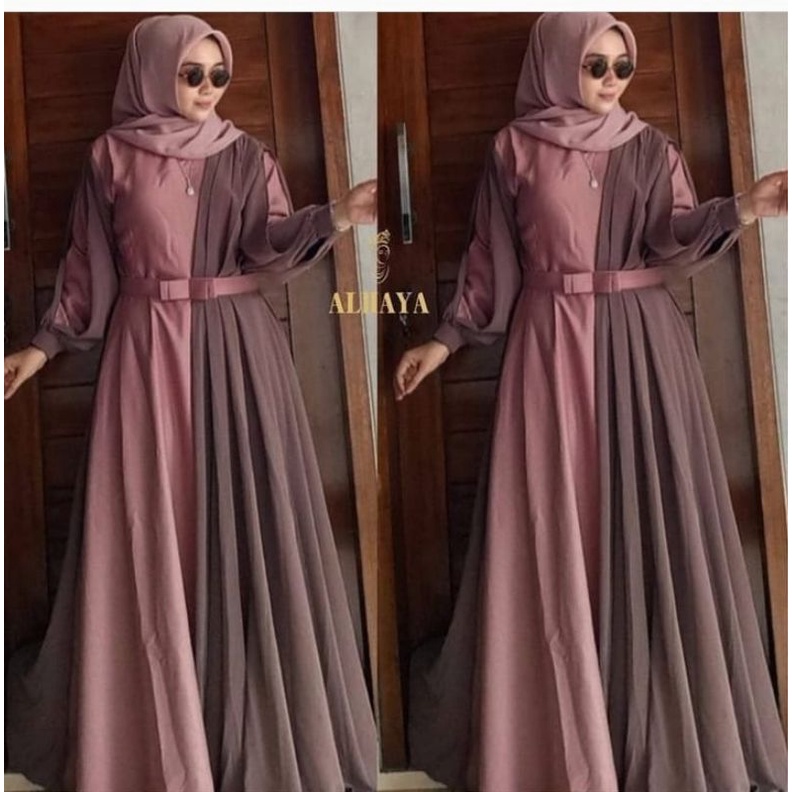 LM_GAMIS PESTA JUMBO LD 120 BY ALHAYA / GAMIS CINDERELLA / GAMIS