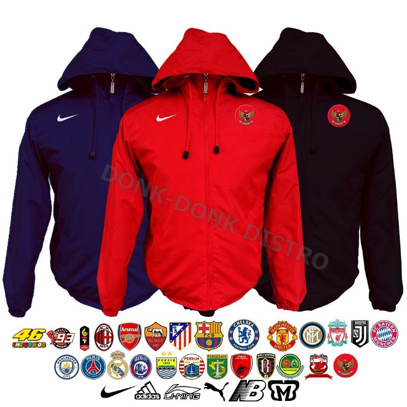 Jaket Bola Timnas Indonesia Anti Air