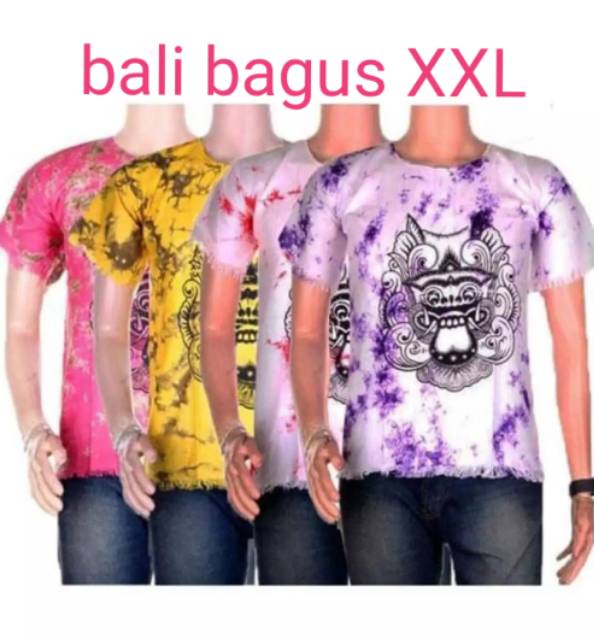 BH 166 Meygrosir baju katun bali XXL putih dan warna