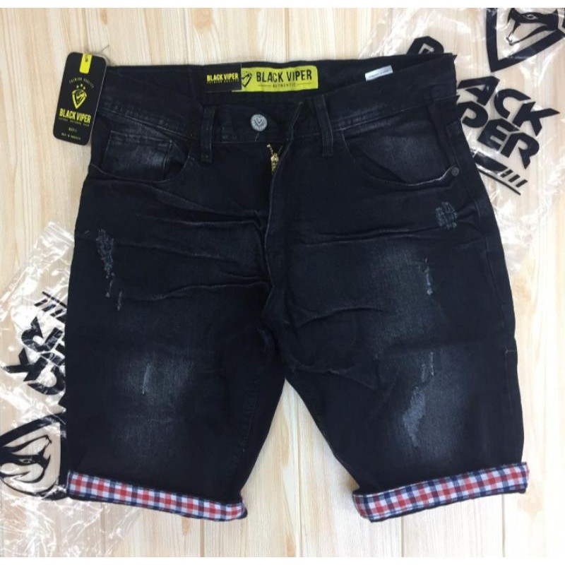 zahiramoza celana streat slim black viper