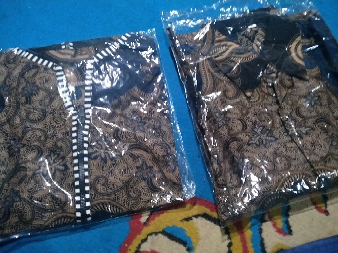 Maura Couple - Sania Ruffle Batik Couple Ori Ndoro Jowi Garansi Termurah Shopee - Batik Modern Solo