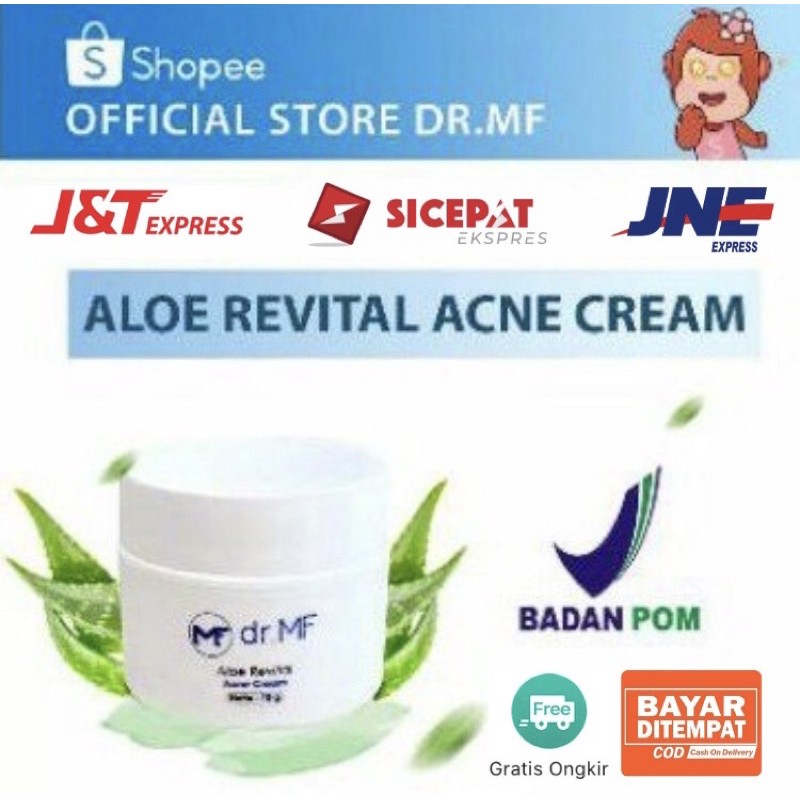 dr. MF Beauty Skin Aloe Revital Acne Cream
