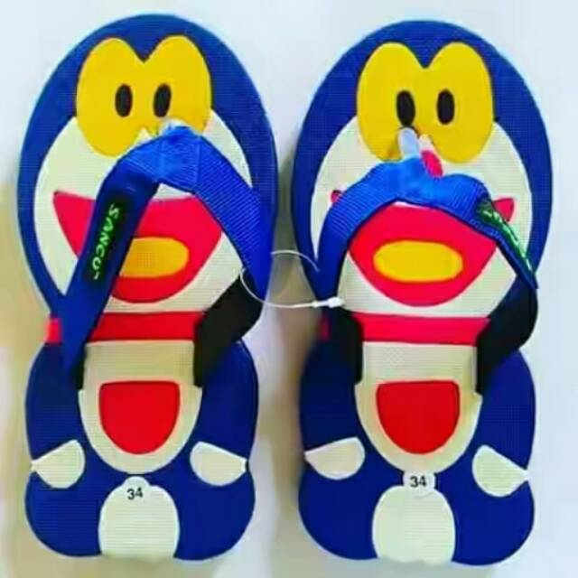 20 Gambar Sandal  Lucu Doraemon 