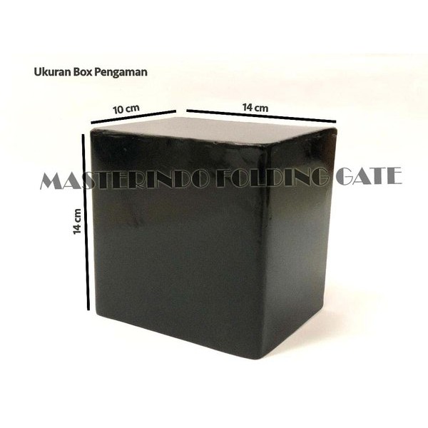 box pengaman folding gate- lepas pasang- tanpa las- anti gunting