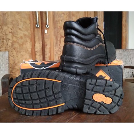 Sepatu Safety Krusher FLORIDA BROWN/BLACK