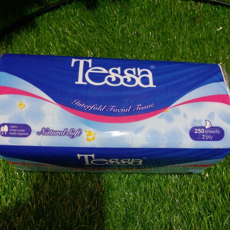 TISSUE TESSA 250 Sheets Facial Tissu tessa 250
