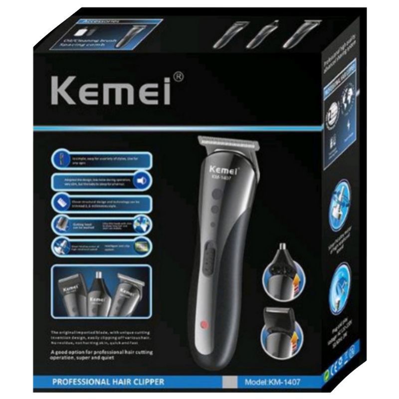 Kemei Clipper km1407/mesin cukur rambut/alat cukur/shaver