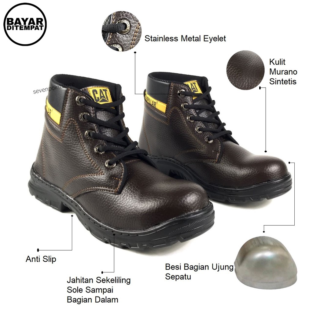 Safety Shoes - Sepatu Safety -  sepatu safety pria - Sepatu Proyek- sepatu safety boots - safety