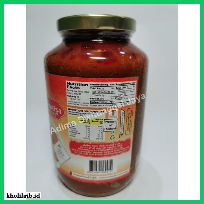

gnidderdsaus- bumbu sop tom yum thai boy 825 gr / saus tomyam -asliiiiii.