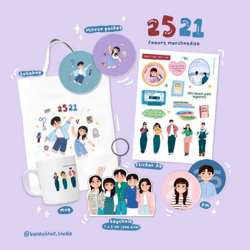 Twenty Five Twenty One Kdrama Fanmade Merch