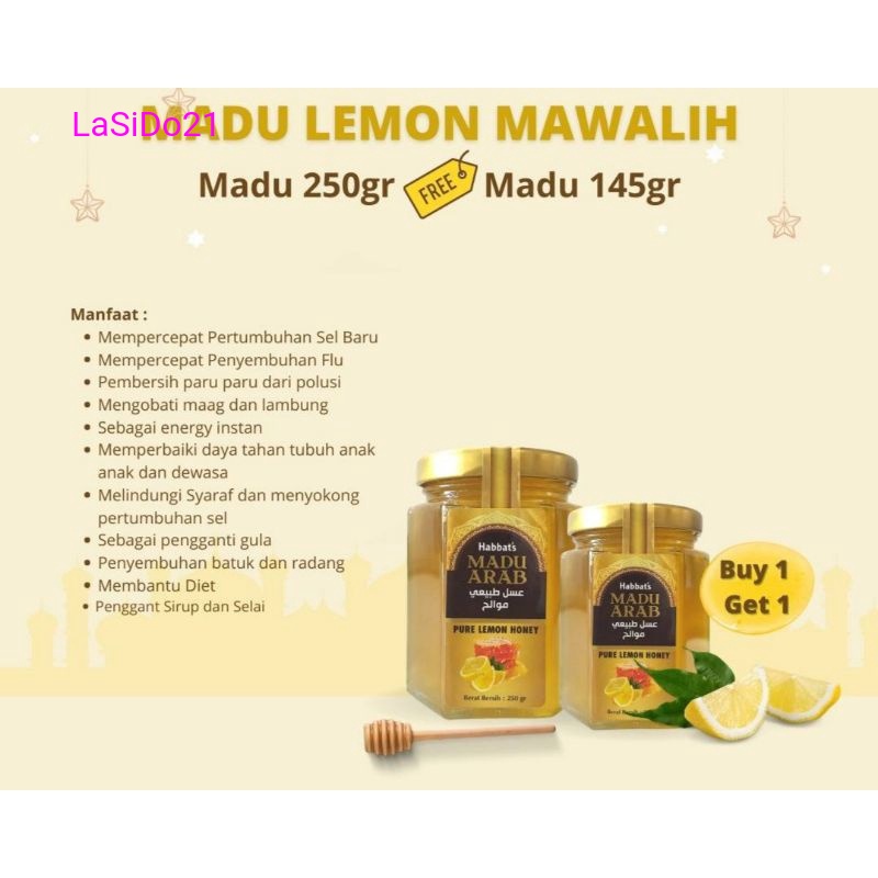 

Lasido21-Paket Madu Mawalih 250 gr + Madu Mawalih 145 gr